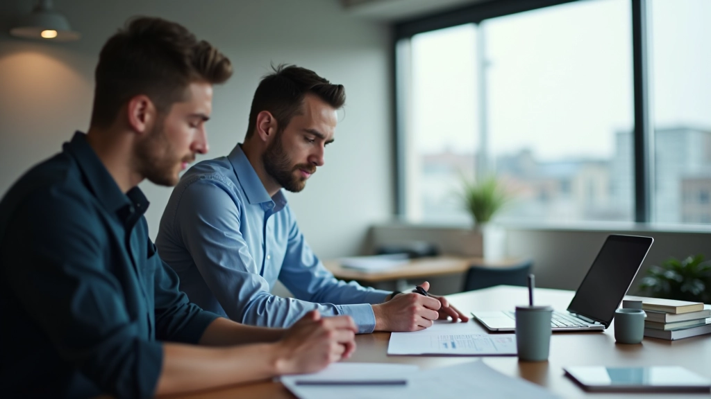 Komanda analizuojanti SEO strategiją